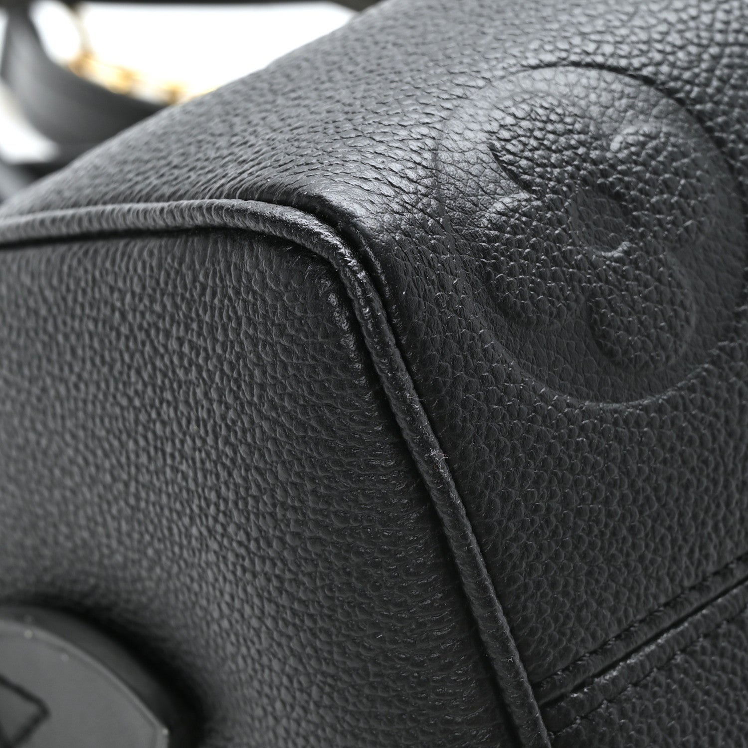 Louis Vuitton Empreinte Monogram Giant Speedy Bandouliere 20 Black 7 of 10