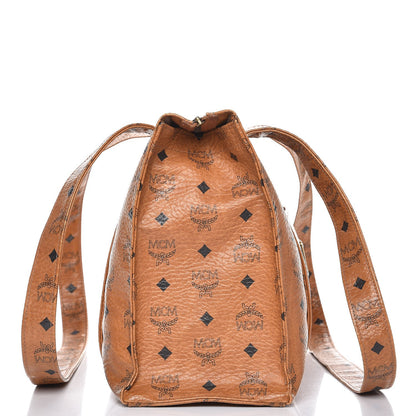 MCM Visetos Shoulder Bag Cognac 18 of 18