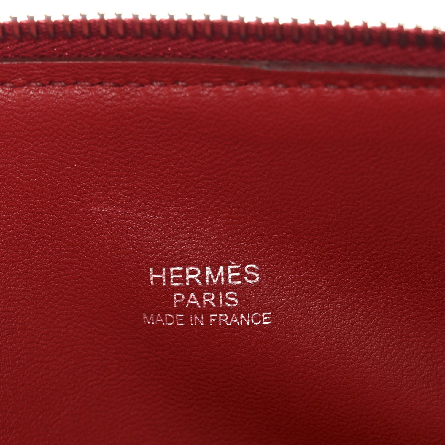 Hermes Taurillon Clemence Bolide 31 Rubis 6 of 10