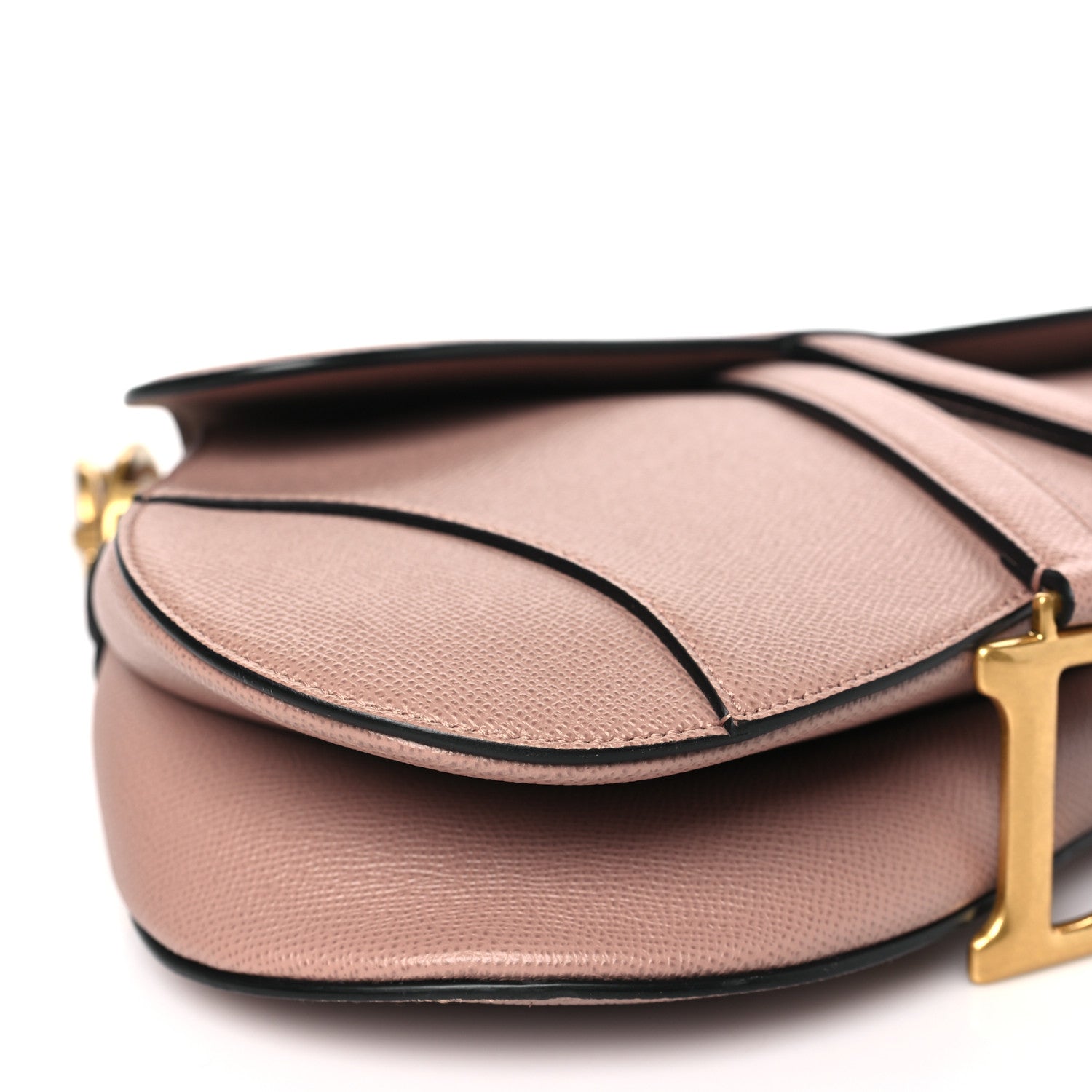 Christian Dior Grained Calfskin Saddle Bag Fard 8 of 10