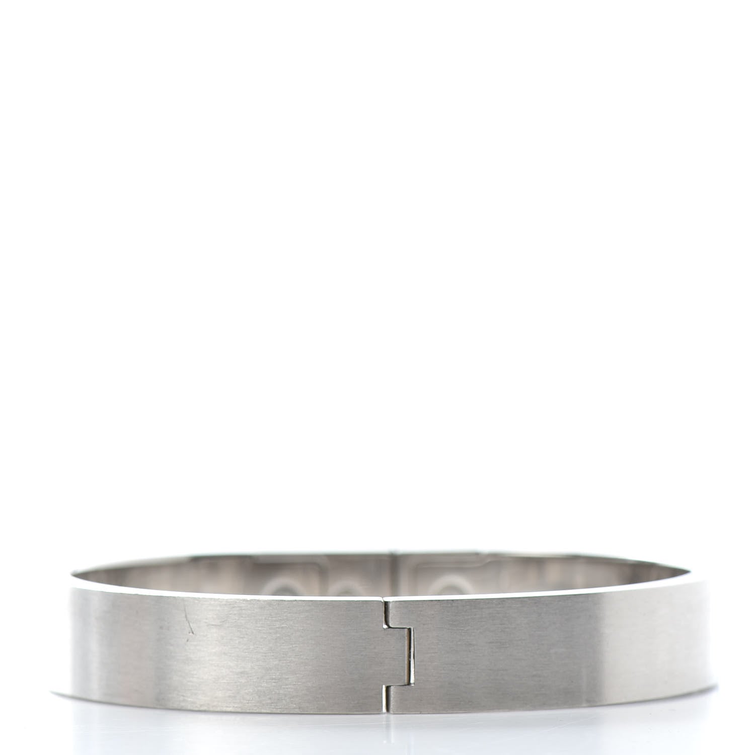 Hermes Brushed Palladium Kelly Men's Bracelet 3 of 4