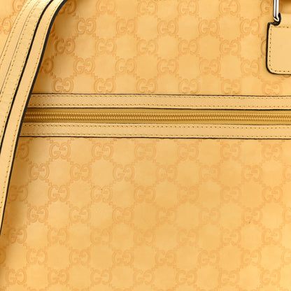 Gucci Guccissima Messenger Bag Yellow 7 of 9