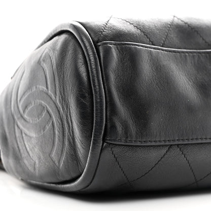 Chanel Lambskin Ultimate Soft Hobo Black 8 of 10