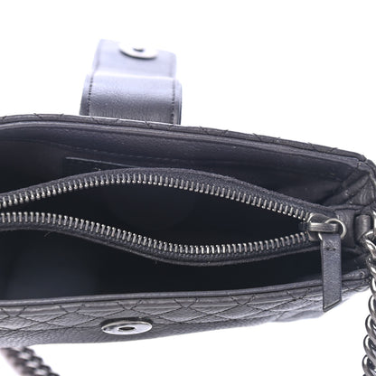 Chanel Calfskin Boy Reverso Mini Pochette Black 4 of 4