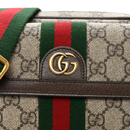 Gucci GG Supreme Monogram Web Mini Ophidia Bag Beige Ebony 7 of 9