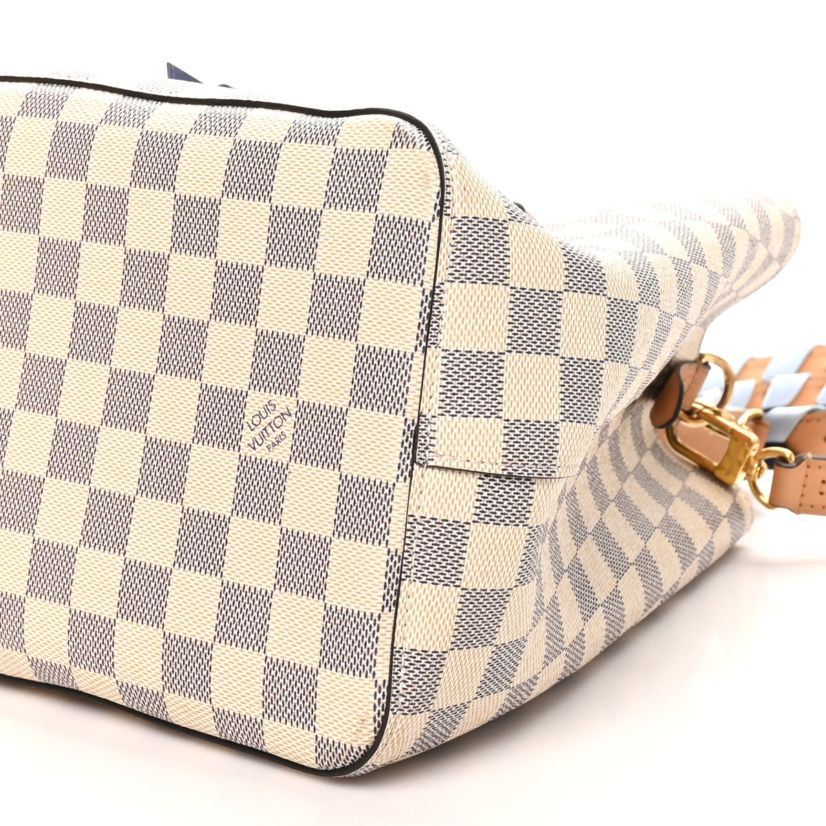 Damier Azur Braided Neonoe MM Blue