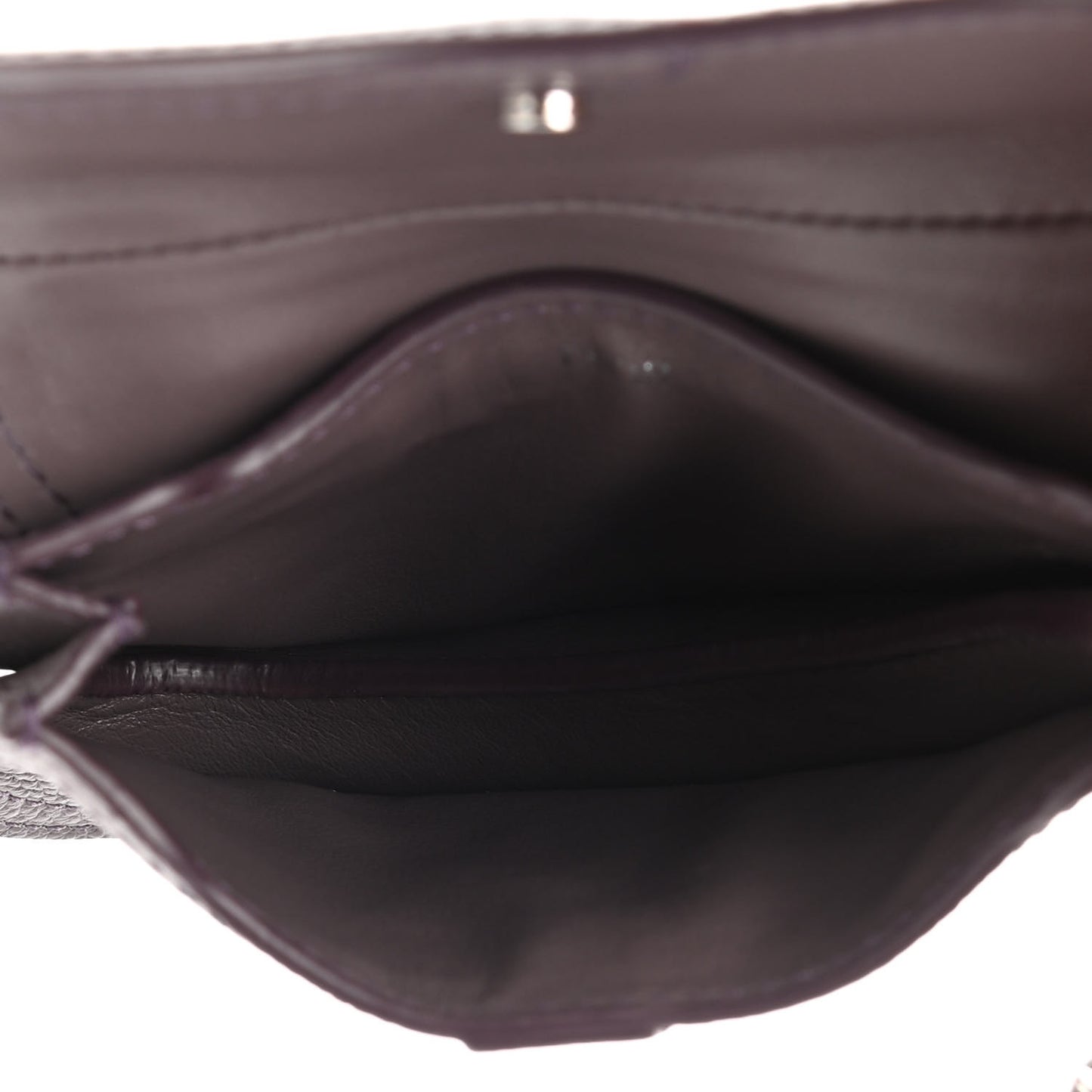 Grained Calfskin Saddle Key Ring Warm Taupe