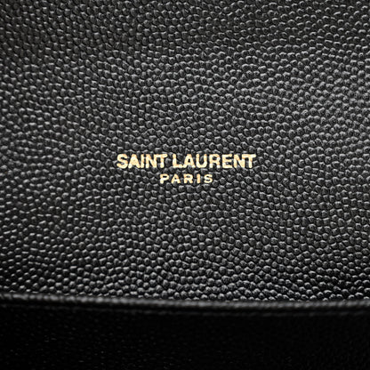 Saint Laurent Grain De Poudre Mini Uptown Crossbody Bag Black 7 of 12