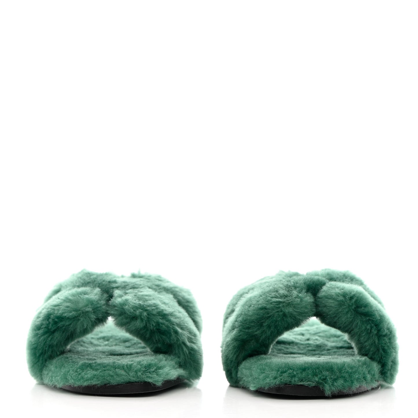 Woolskin Oran Sandals 40 Vert Anglais