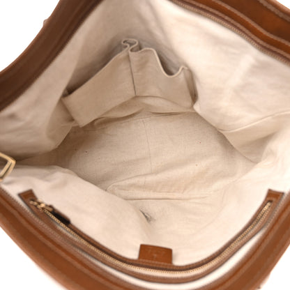 Gucci Monogram Medium Bree Zippered Tote Beige Tabacco 5 of 19