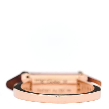 Cartier 18K Pink Gold Pink Chalcedony Garnet Les Berlingots de Cartier Ring 58 8.25 3 of 6
