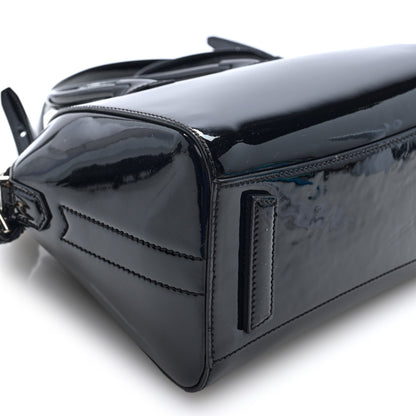 Givenchy Patent Calfskin Mini Antigona Black Black 8 of 9