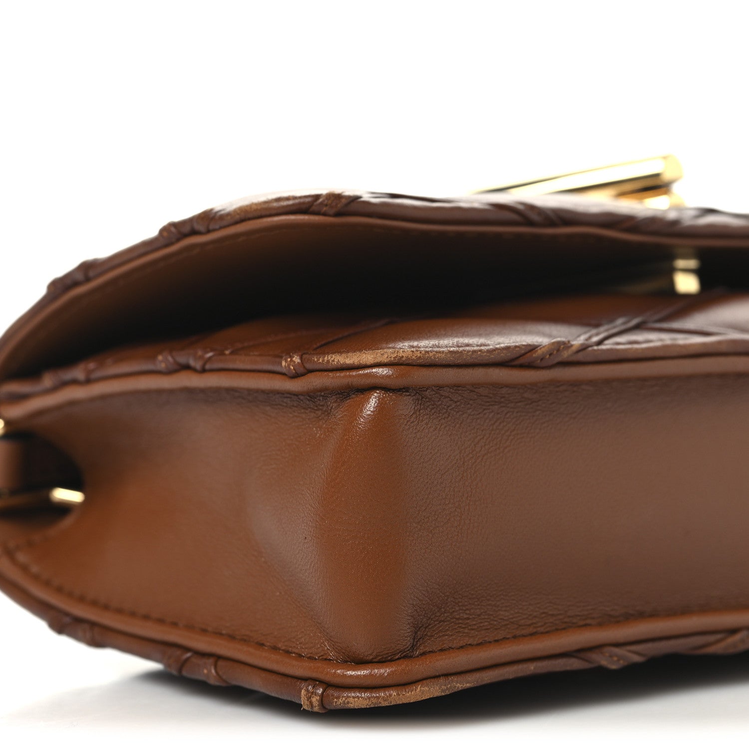 Louis Vuitton Lambskin Malletage Wallet On Chain GO-14 Tan 8 of 9