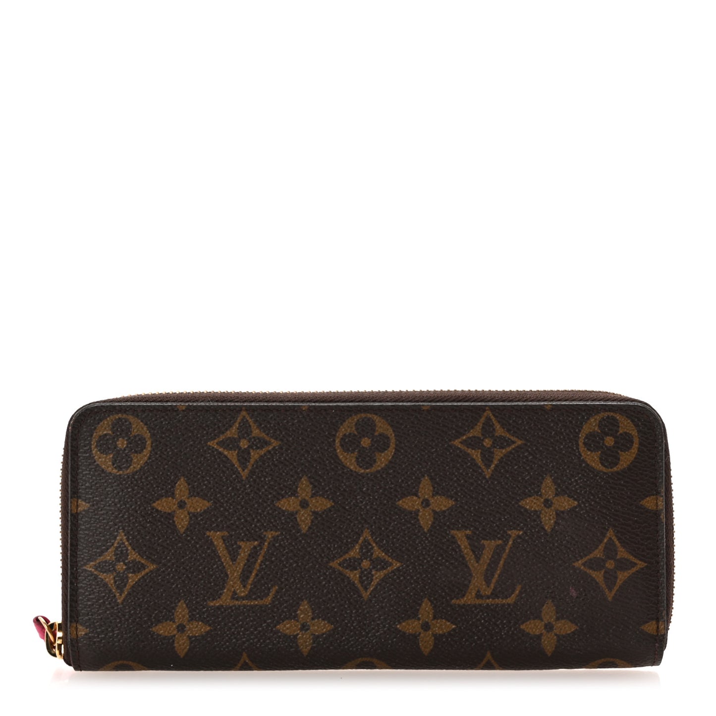Monogram Clemence Wallet Hot Pink
