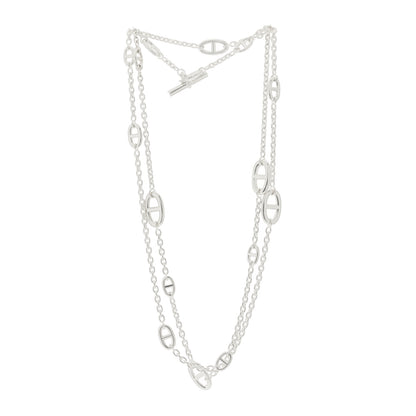 Hermes Sterling Silver Farandole Necklace 120 3 of 4