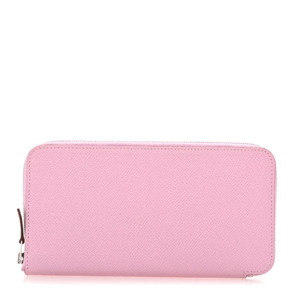 Hermes Epsom Silk'In Wallet Mauve Sylvestre 1 of 10