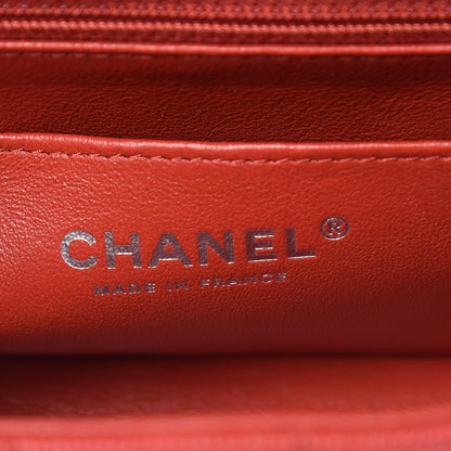 Chanel Caviar Quilted Mini Rectangular Flap Red 6 of 7