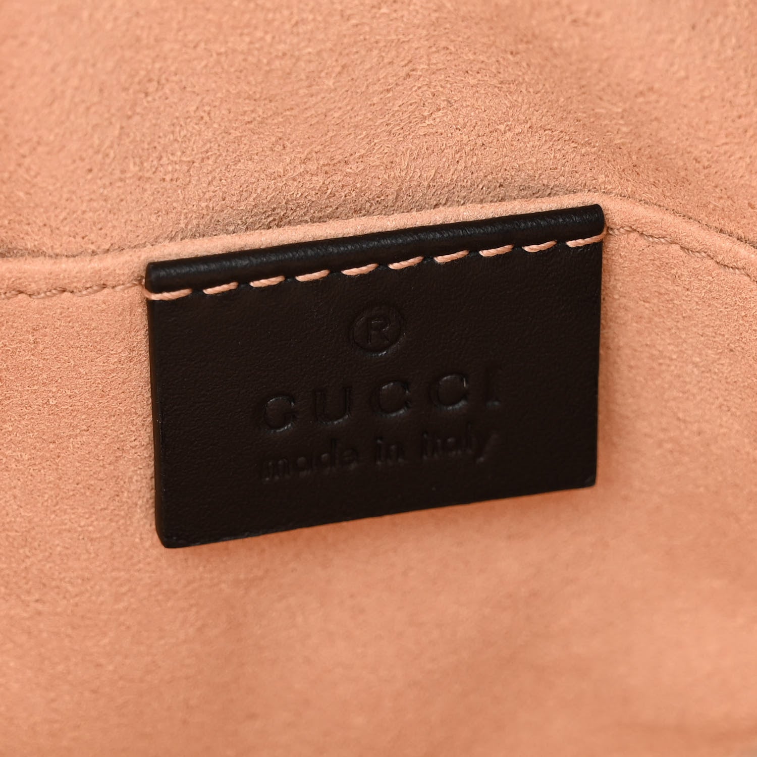 Gucci Calfskin Matelasse GG Marmont Belt Bag 85 34 Black 10 of 12