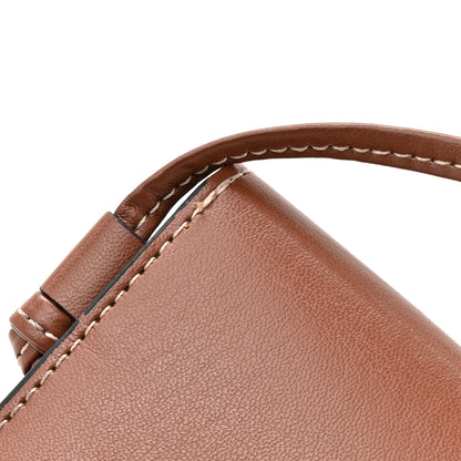 Celine Calfskin Phone Pouch With Flap Tan 10 of 11