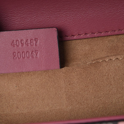 Gucci GG Supreme Monogram Blooms Small Padlock Shoulder Bag Beige Multicolor Dry Rose 8 of 8