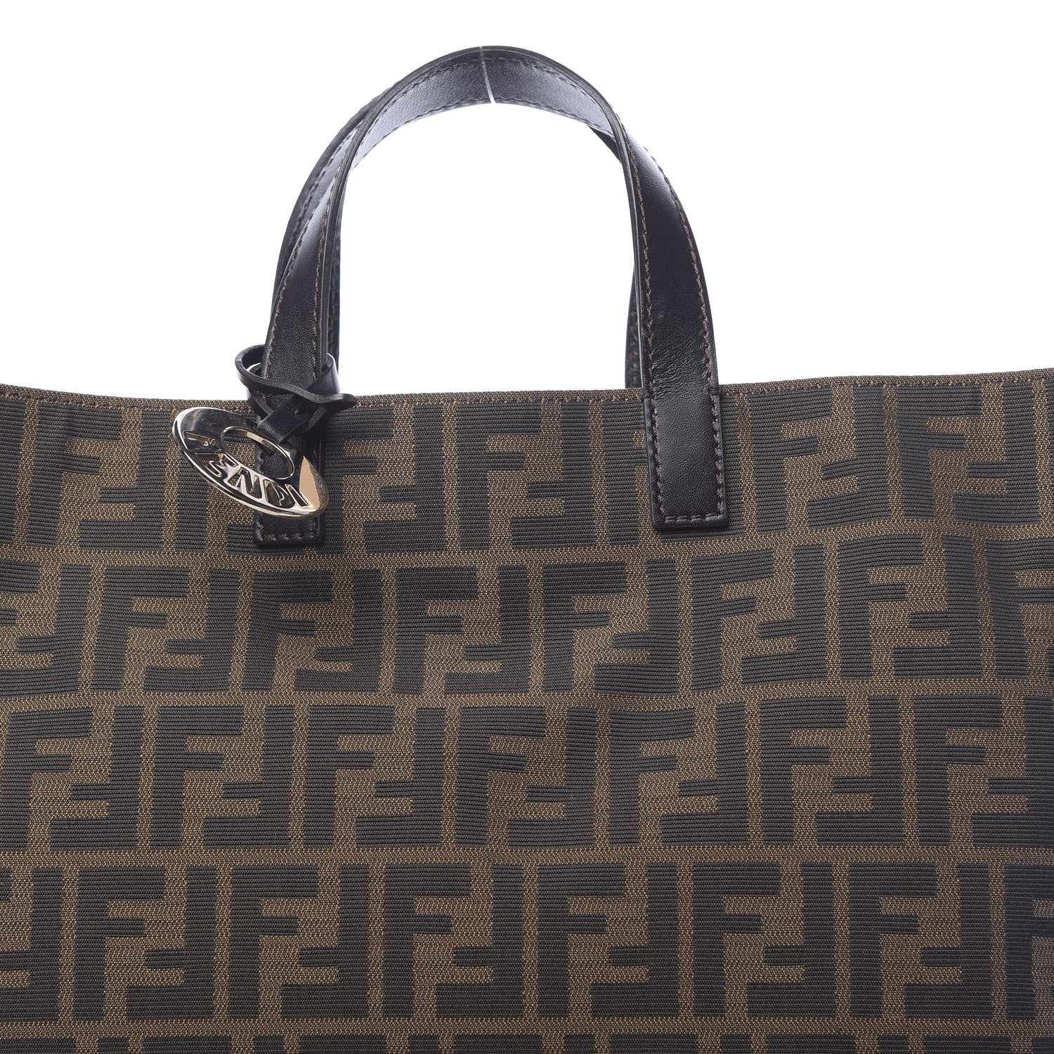 Fendi Zucca Shopping Tote Tobacco 8 of 10