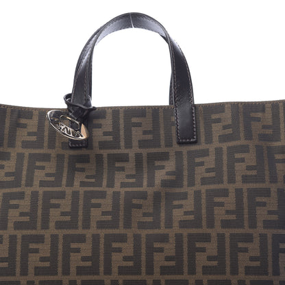 Fendi Zucca Shopping Tote Tobacco 8 of 10