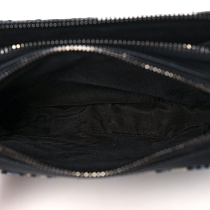 Christian Dior Oblique Pouch Navy Blue 6 of 15