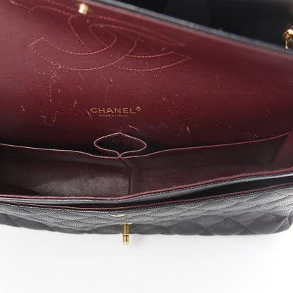 Chanel Caviar Quilted Maxi Double Flap Black 4 of 10