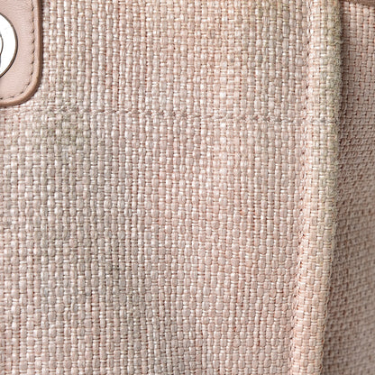 Chanel Canvas Large Deauville Tote Pink 17 of 20