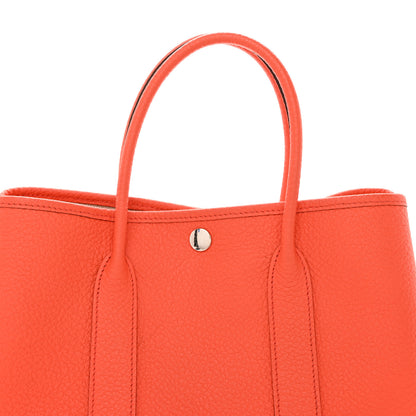 Hermes Negonda Garden Party TPM 30 Orange Poppy 8 of 10