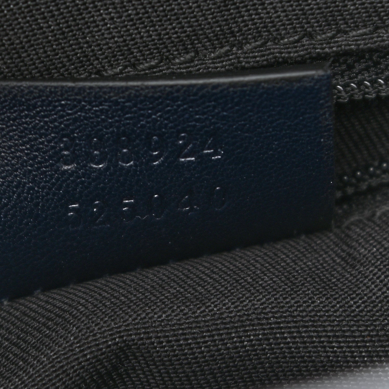 Gucci GG Plus Monogram Medium Flat Messenger Bag Navy 10 of 10