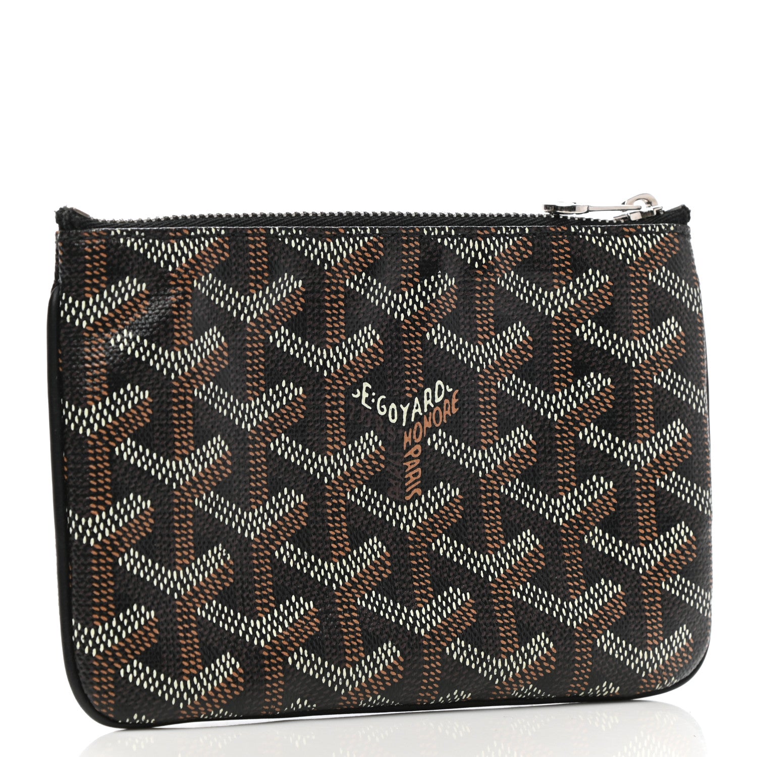 Goyard Goyardine Mini Senat Pochette Black 3 of 8