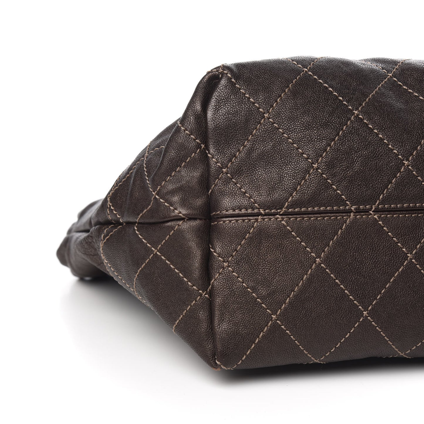 Metallic Calfskin Baby Coco Cabas Bronze