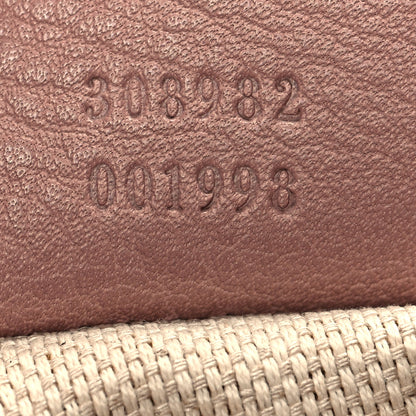 Gucci Pebbled Calfskin Medium Soho Chain Shoulder Bag Dark Cipria 6 of 9