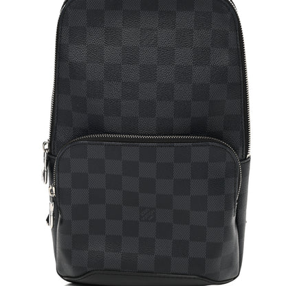 Louis Vuitton Damier Graphite Avenue Sling Backpack 9 of 11