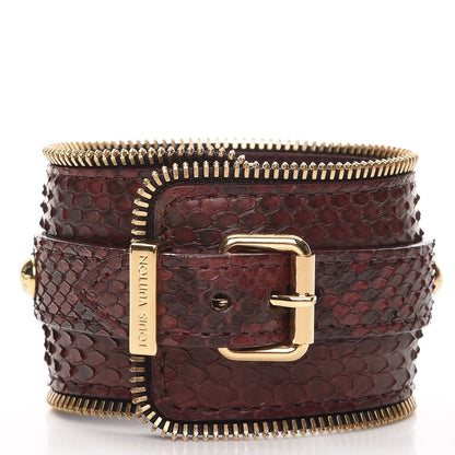 Louis Vuitton Python Zippy Cuff 1 of 5