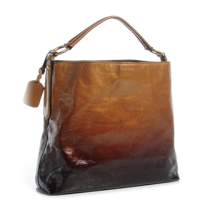 Prada Vernice Sfumata Bag Blond Mordore 3 of 12