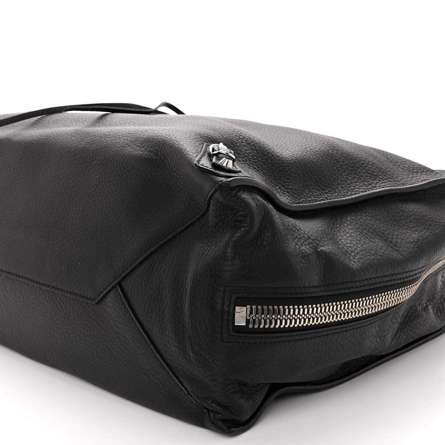 Balenciaga Veau Papier A6 Zip Around Tote Black 9 of 9