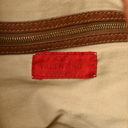 Valentino Garavani Calfskin Hobo Brown 6 of 17