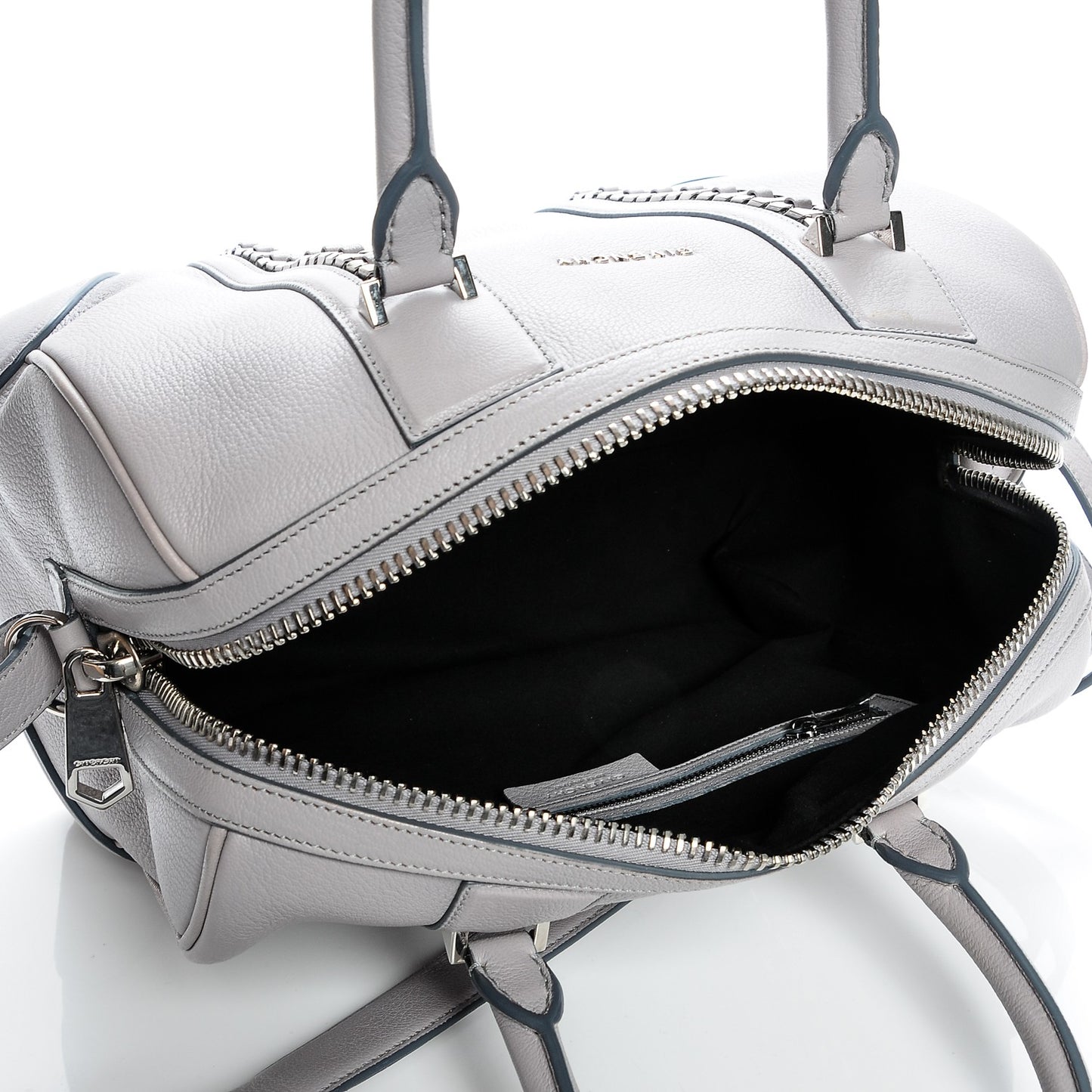 Sugar Goatskin Medium Chain Animation Lucrezia Grey