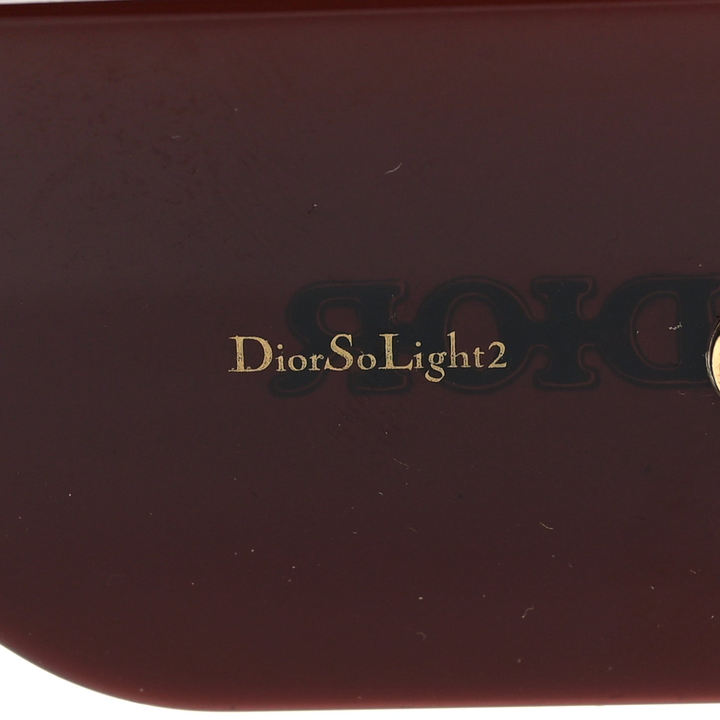 Acetate DiorSo Light 2 Shield Sunglasses Tortoise