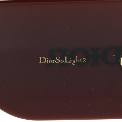 Christian Dior Acetate DiorSo Light 2 Shield Sunglasses Tortoise 6 of 9
