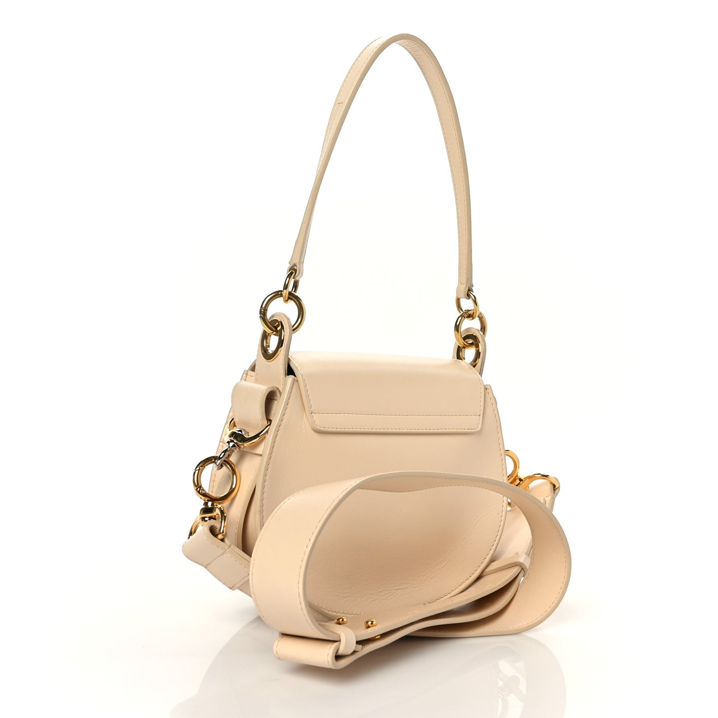 Calfskin Small Tess Bag Blondie Beige