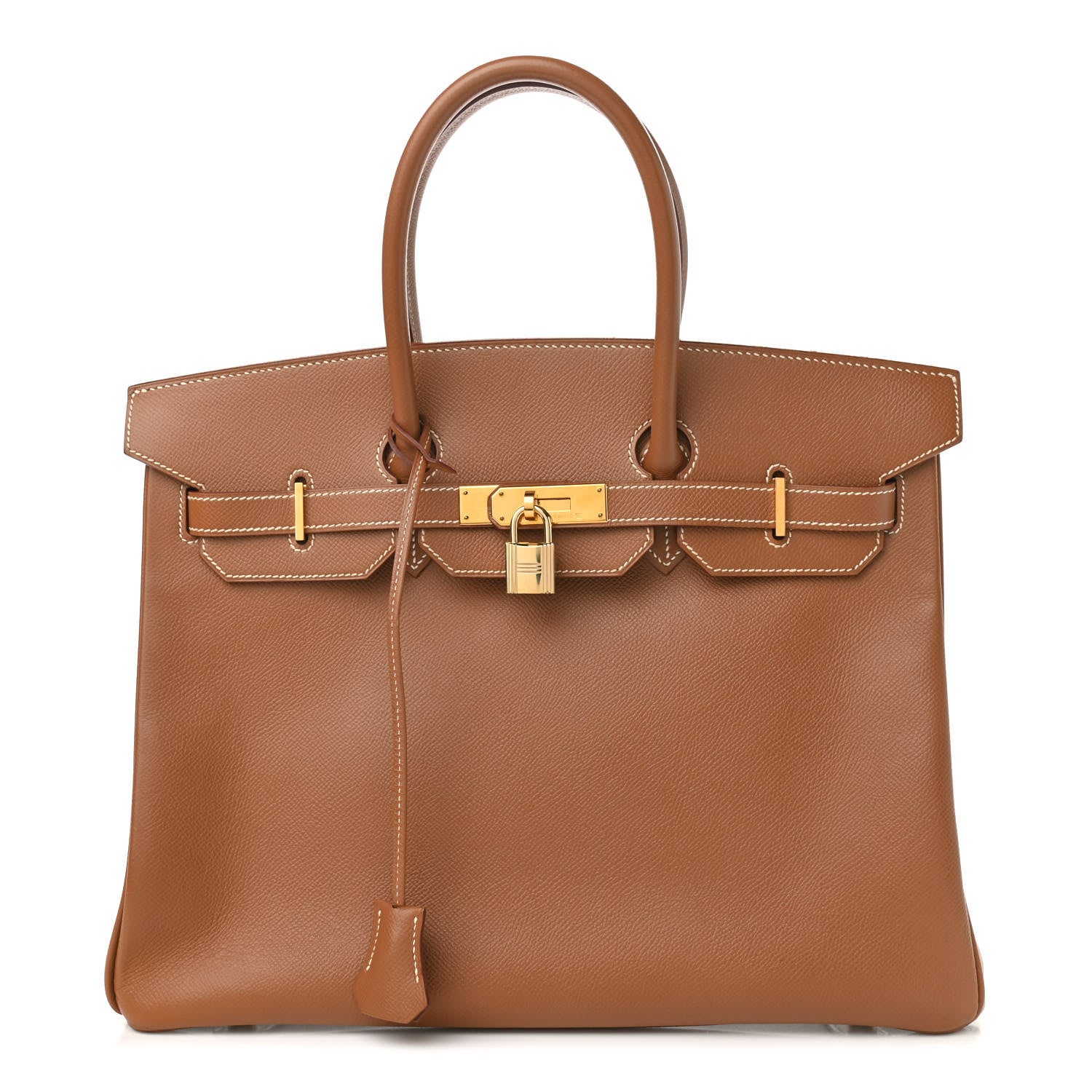 Hermes Courchevel Birkin 35 Gold 1 of 10