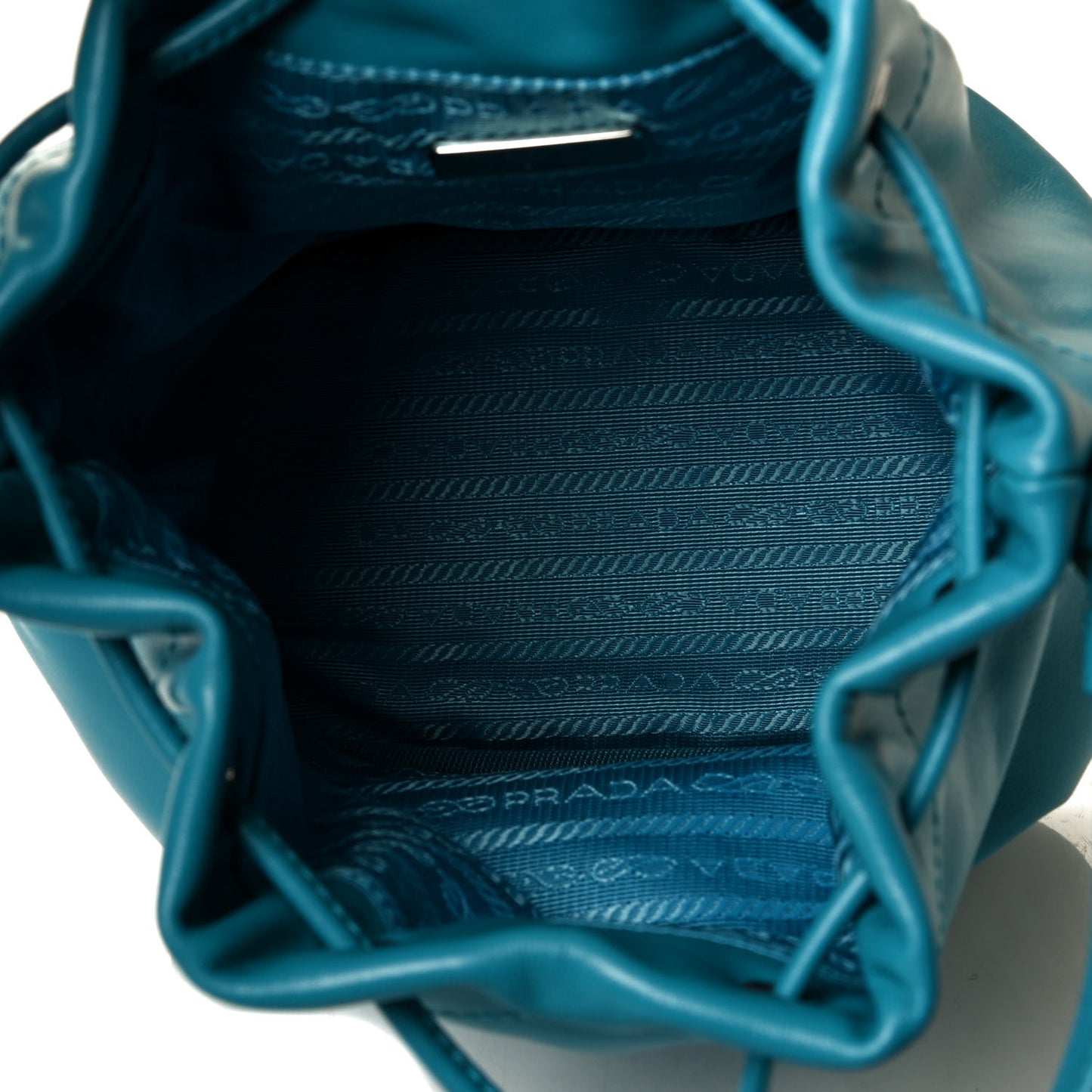 Soft Calfskin Impunture Diagramme Bucket Bag