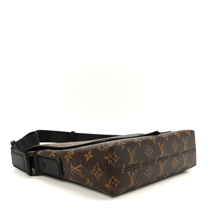 Louis Vuitton Monogram Macassar Magnetic Messenger 4 of 10