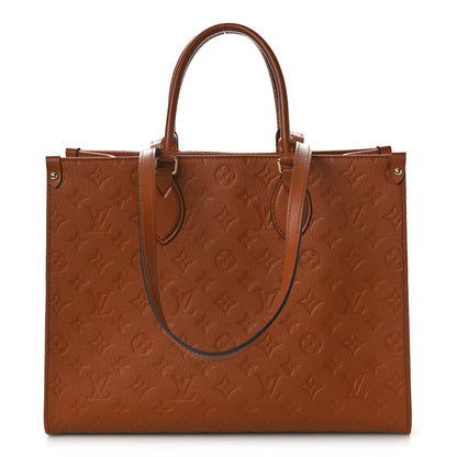 Louis Vuitton Empreinte Monogram Onthego MM Cognac 1 of 11
