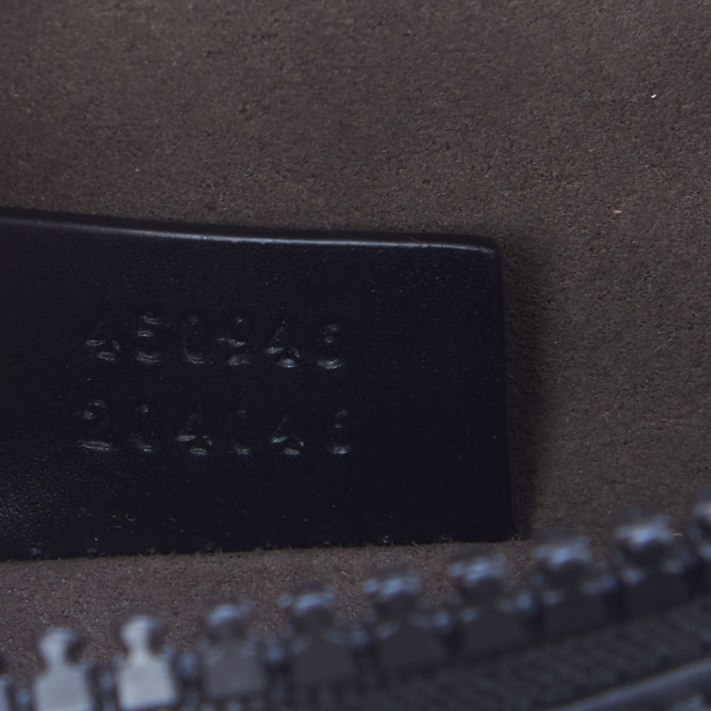 Gucci GG Supreme Monogram Belt Bag Black 9 of 9