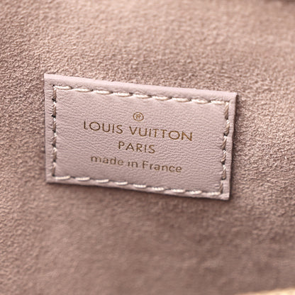 Louis Vuitton Lambskin Embossed Monogram Coussin PM Gris 8 of 12