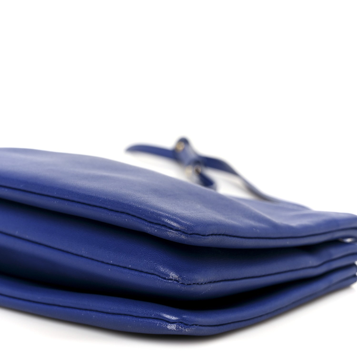 Celine Lambskin Small Trio Crossbody Bag Indigo 1835185 – FASHIONPHILE